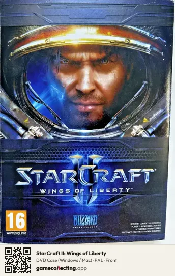 StarCraft II: Wings of Liberty Computer, PAL box front
