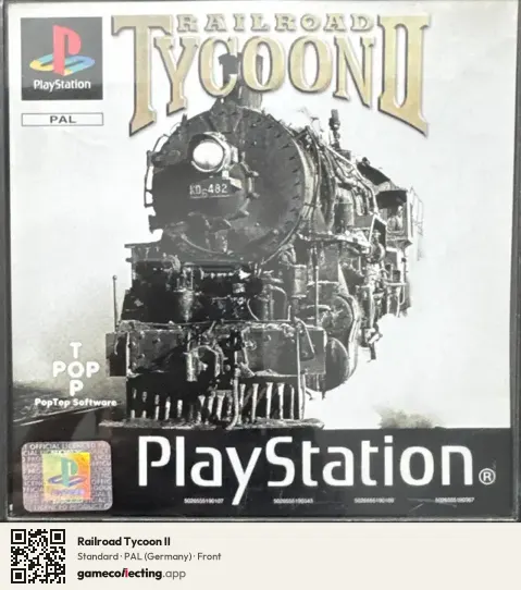Railroad Tycoon II PlayStation, Germany box front