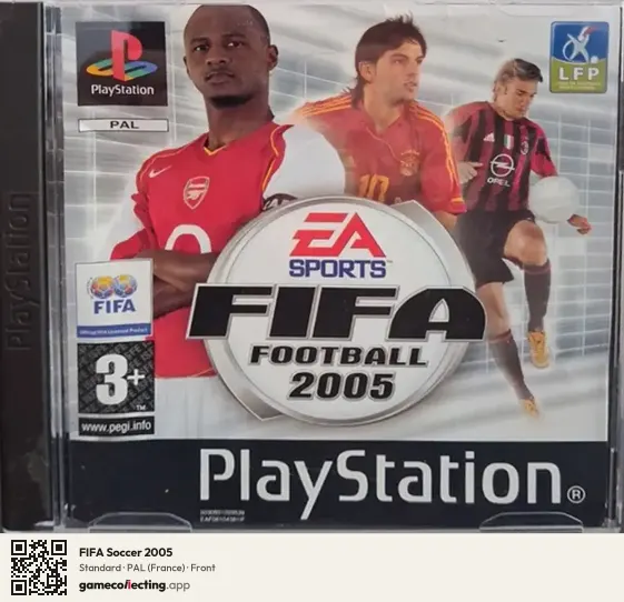 FIFA Soccer 2005 PlayStation, France box front