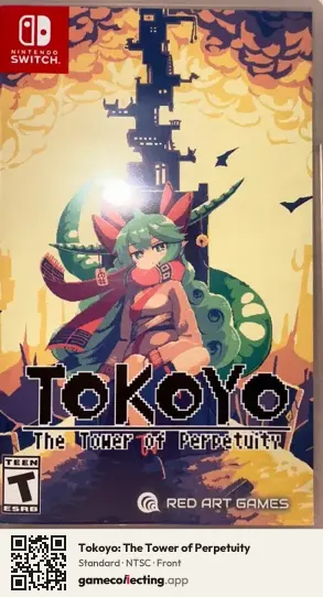 Tokoyo: The Tower of Perpetuity Nintendo Switch, NTSC box front