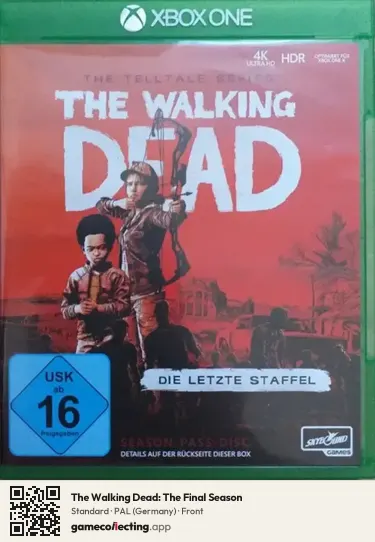 The Walking Dead: The Final Season Xbox One, Germany box front