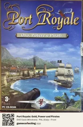 Port Royale: Gold, Power and Pirates Computer, Italy box front