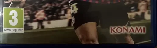 Pro Evolution Soccer 2019, the PEGI square on its front