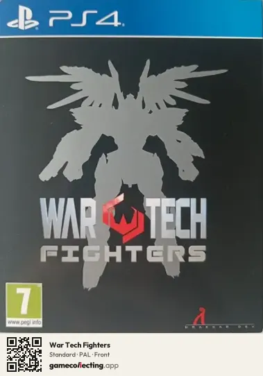 War Tech Fighters PlayStation 4, PAL box front