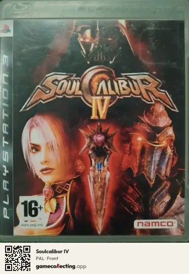 Soulcalibur IV PlayStation 3, PAL box front