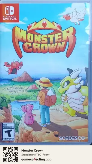 Monster Crown Nintendo Switch, NTSC box front