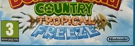 Donkey Kong Country: Tropical Freeze, the PEGI square on its front