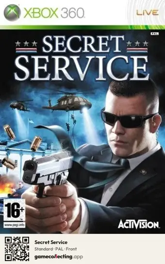 Secret Service Xbox 360, PAL box front