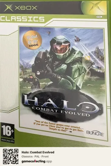 Halo: Combat Evolved Xbox, PAL box front