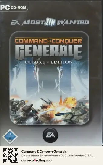 Command & Conquer: Generals Computer, PAL box front