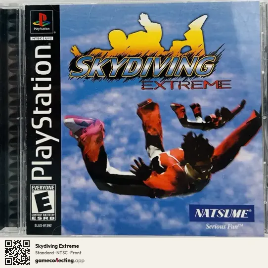 Skydiving Extreme PlayStation, NTSC box front