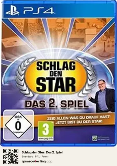 Schlag den Star: Das 2. Spiel PlayStation 4, PAL box front