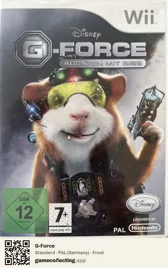 G-Force Nintendo Wii, Germany box front