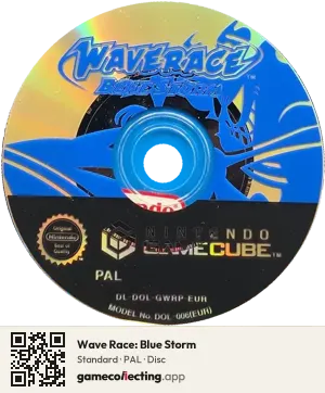 Wave Race: Blue Storm Nintendo GameCube, PAL disc