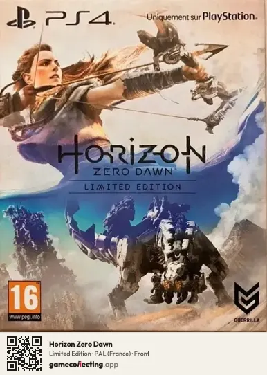 Horizon Zero Dawn PlayStation 4, France box front