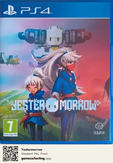 Yestermorrow PlayStation 4, PAL box front