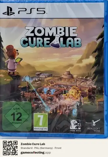 Zombie Cure Lab PlayStation 5, Germany box front