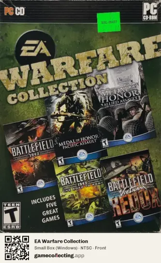 EA Warfare Collection Computer, NTSC box front