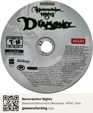 Neverwinter Nights Computer, NTSC disc