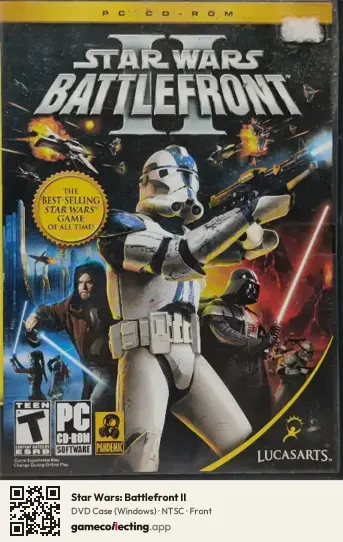 Star Wars: Battlefront II Computer, NTSC box front