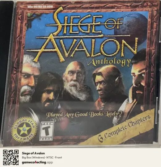 Siege of Avalon Computer, NTSC box front