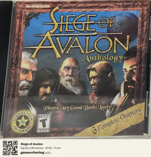 Siege of Avalon Computer, NTSC box front