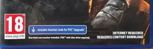 Call of Duty: Black Ops 6, the PEGI square on its front