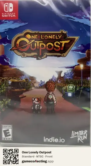 One Lonely Outpost Nintendo Switch, NTSC box front
