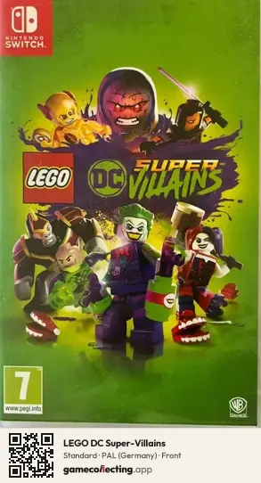 LEGO DC Super-Villains Nintendo Switch, Germany box front