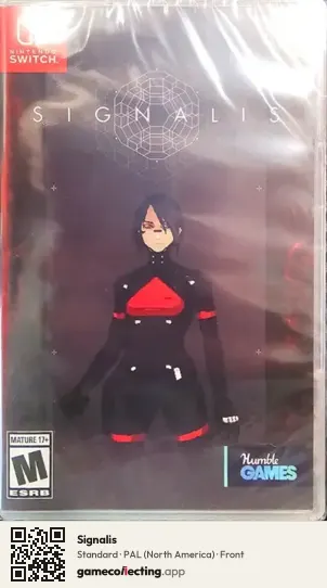 Signalis Nintendo Switch, North America box front
