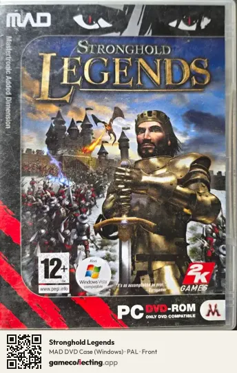 Stronghold Legends Computer, PAL box front
