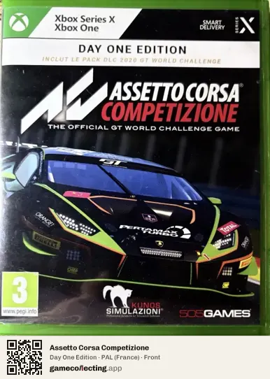 Assetto Corsa Competizione Xbox Series X, France box front