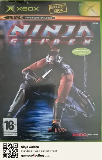 Ninja Gaiden Xbox, France box front