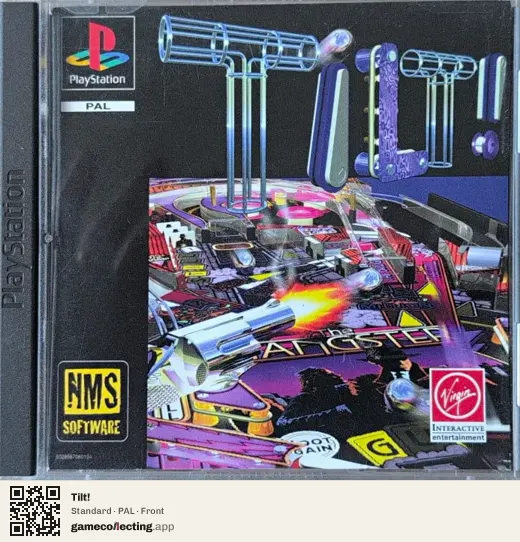 Tilt! PlayStation, PAL box front