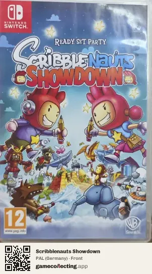 Scribblenauts Showdown Nintendo Switch, Germany box front