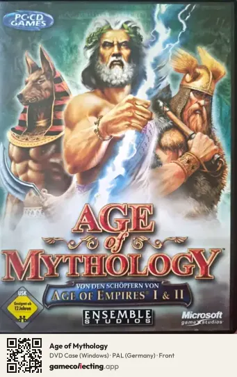 Age of Mythology Computer, Germany box front