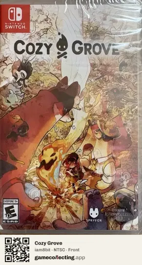 Cozy Grove Nintendo Switch, NTSC box front