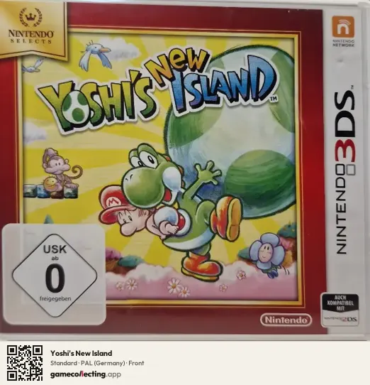 Yoshi's New Island Nintendo 3DS, Germany box front