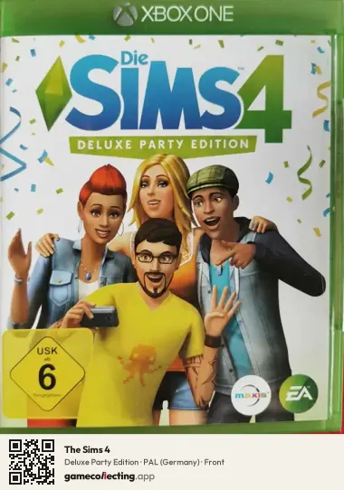 The Sims 4 Xbox One, Germany box front