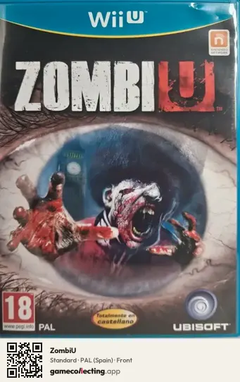ZombiU Nintendo Wii U, Spain box front