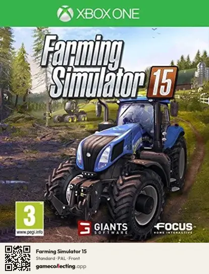 Farming Simulator 15 Xbox One, PAL box front