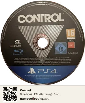 Control PlayStation 4, PAL disc