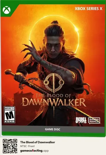 The Blood of Dawnwalker Xbox Series X, NTSC box front