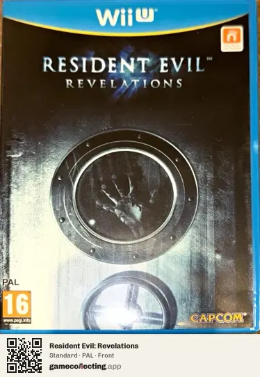 Resident Evil: Revelations Nintendo Wii U, PAL box front