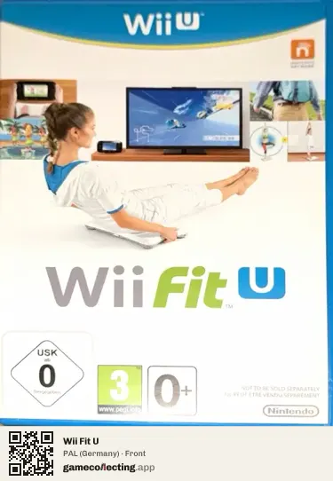 Wii Fit U Nintendo Wii U, Germany box front