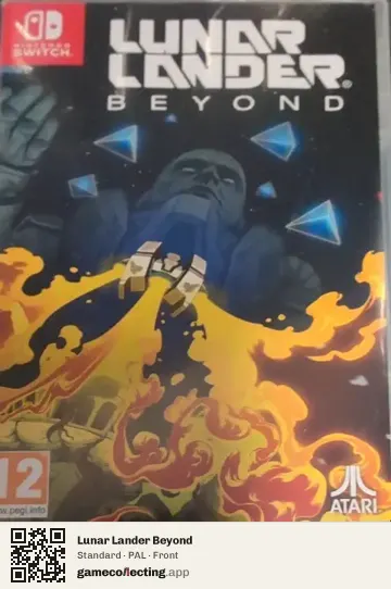 Lunar Lander Beyond Nintendo Switch, PAL box front