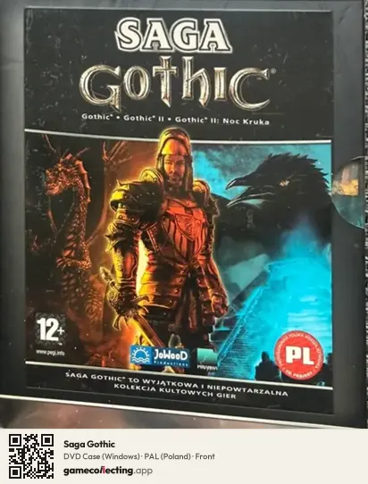 Saga Gothic Computer, Poland box front