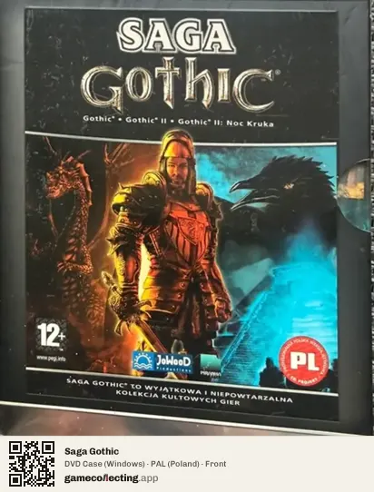 Saga Gothic Computer, Poland box front
