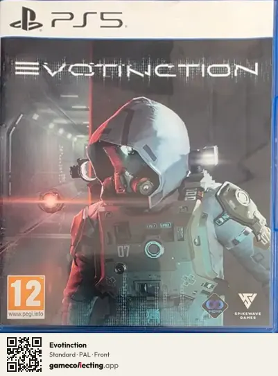 Evotinction PlayStation 5, PAL box front