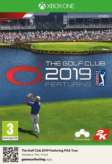 The Golf Club 2019 Featuring PGA Tour Xbox One, PAL box front